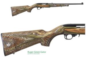 RUGER 10/22 22LR GATOR LAM STOCK   #