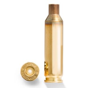Alpha Munitions Ultra Premium Unprimed Brass Cartridge Cases 6mm Creedmoor - Large Rifle Primer 100/Box