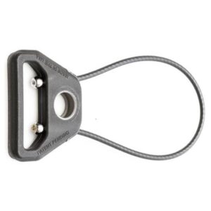 Blue Force Gear Molded Universal Wire Loop Sling Attachment Push Button 2.75" Black