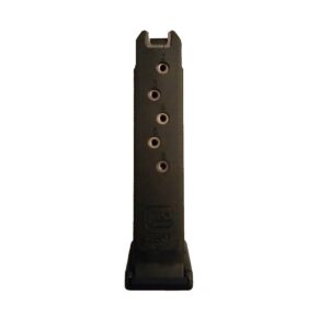 Glock Factory Handgun Magazine for Glock Model 42 .380 Auto 6/rd Black (BULK)