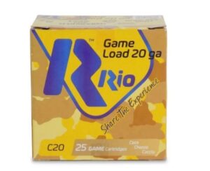 Rio Royal Buck 9P 20ga Buckshot 2.75 inch Shotgun Shells - 1Buck | 1345 fps | 25rd Box