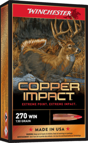 WINCHESTER COPPER IMPACT 270WIN 130G LF 20RD BX