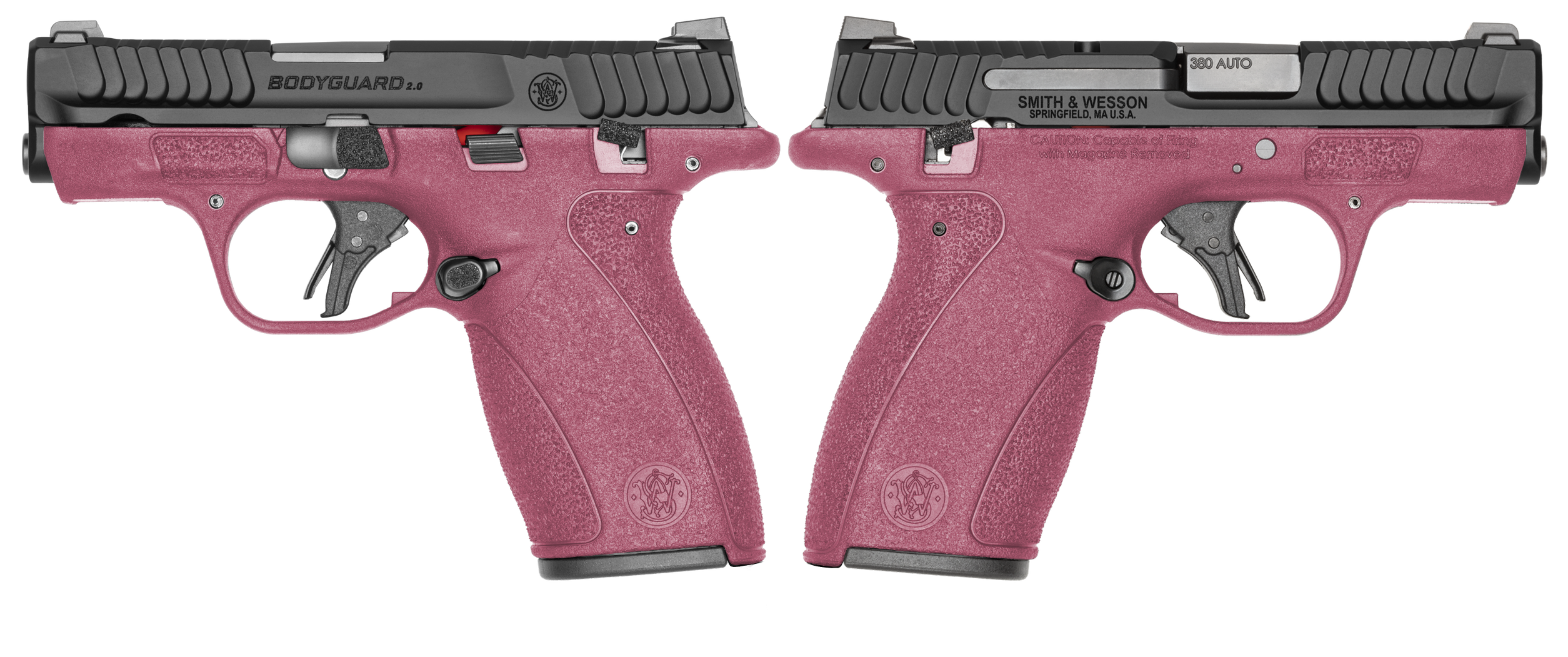 SMITH & WESSON BODYGUARD 2.0 380ACP PISTOL T.S. CRANBERRY FROST ORION EXCLUSIVE 1-12RD 1-10RD MAG