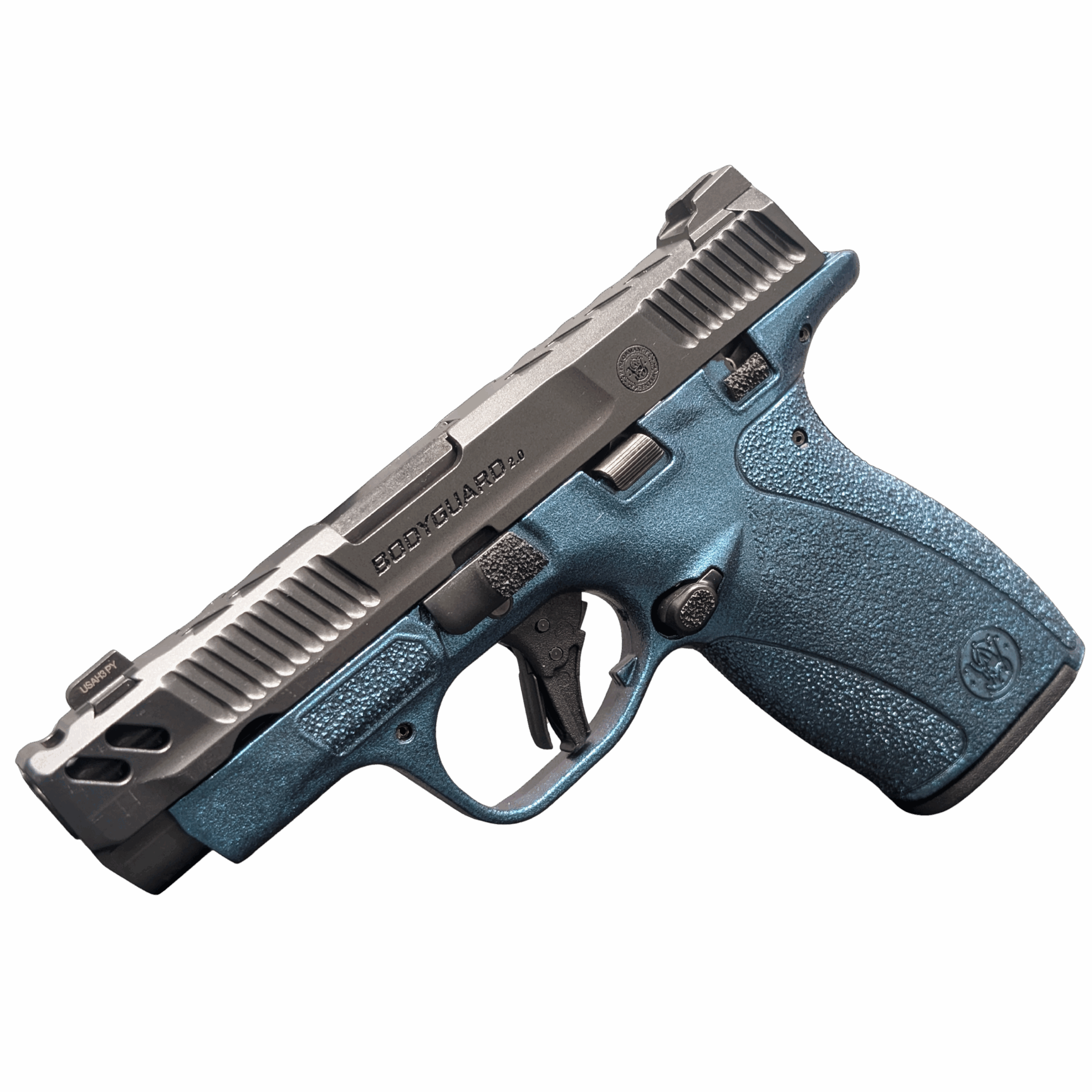 SMITH & WESSON PC BODYGUARD 2.0 CARRY COMP TYPHOON FRM 380ACP PISTOL 3.1" M.S 1-10RD, 1-12RD MAG