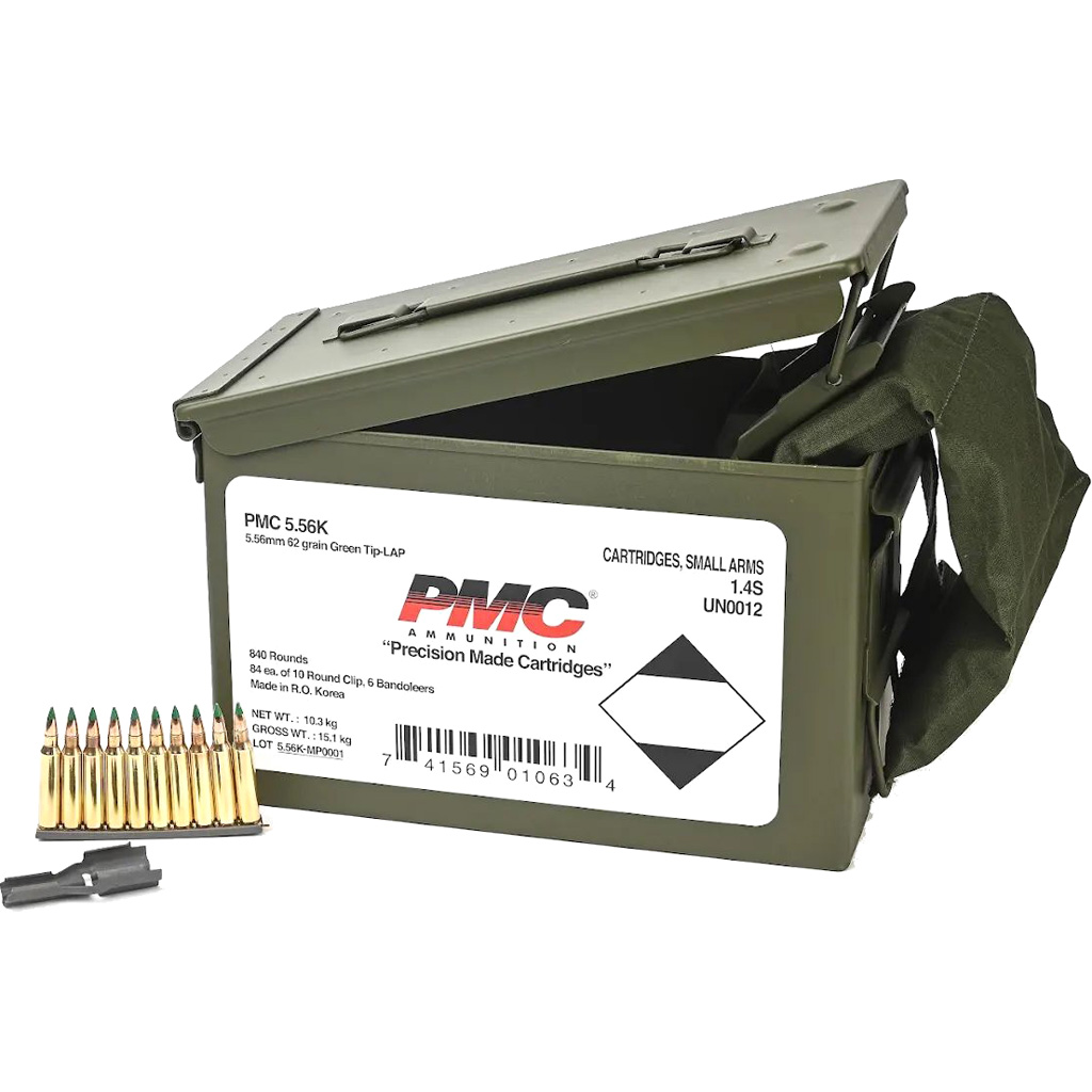 PMC X-Tac Rifle Ammo Metal Box 5.56 62 gr. FMJBT 840 rd. - Image 3