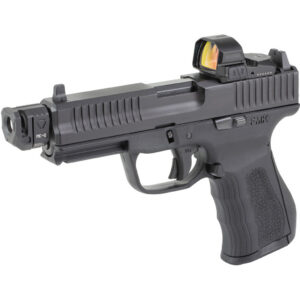 FMK G3 Strike Threaded Barrel Pistol 9mm 4.5 in BLK w/Comp, Red Dot, Sup Sight 14/17rd