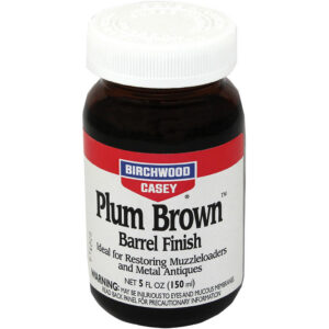 Birchwood Casey Plum Brown Barrel Finish Jar 5 oz.