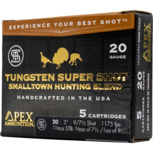 Apex Turkey TSS Smalltown Hunting Blend 20 ga. 3 in.  7.5/9 shot 5 rd