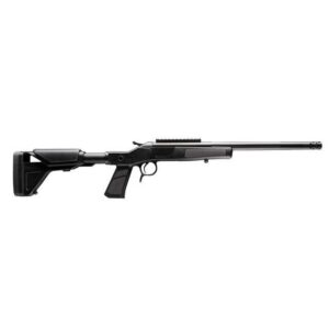 CVA Scout XP-SB Rifle .223 Rem Single Shot 16.5" Threaded Fluted Stainless Steel Barrel w/Graphite Black Stock